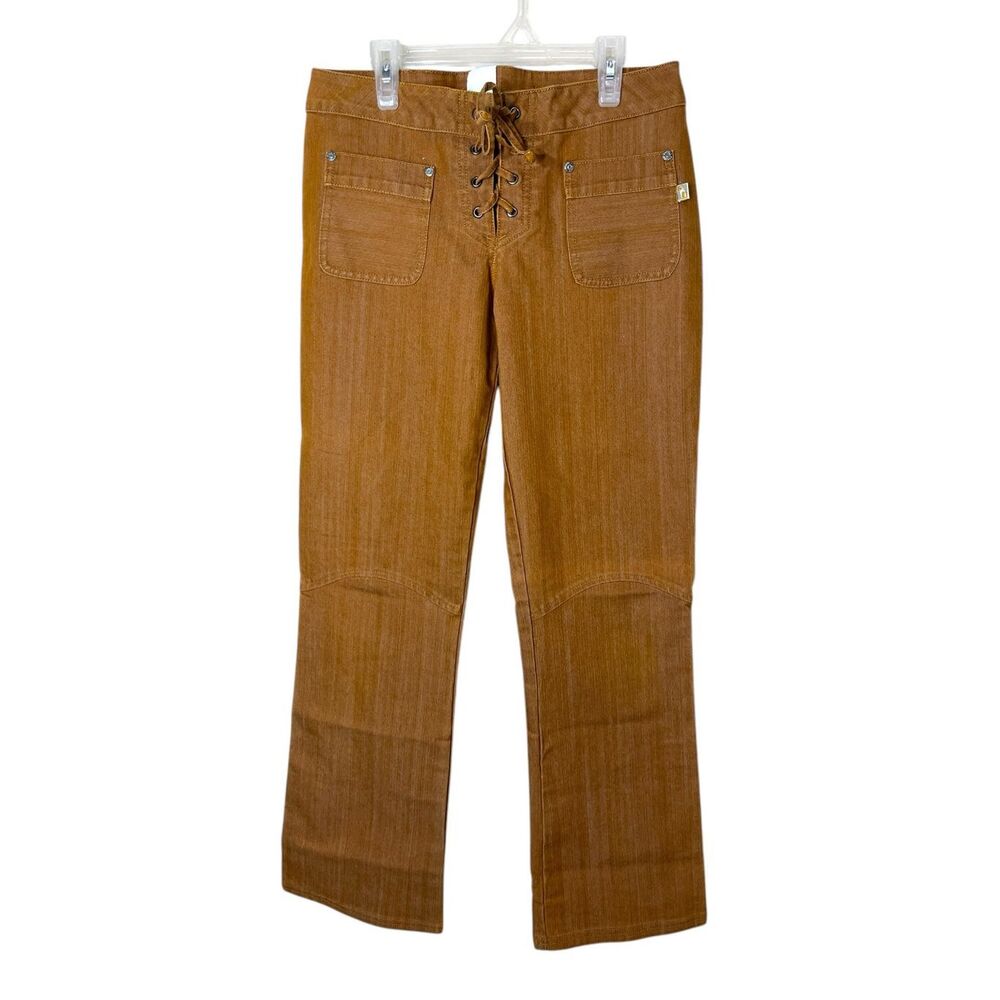 Vintage O’Neill Y2K Brown‎ Lace Up Pants Size 5